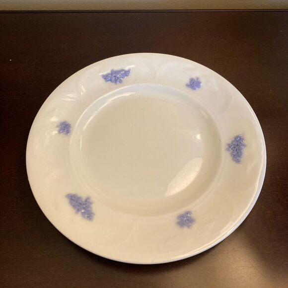 Adderleys Chelsey Blue Lavender Tea Cup Saucer‎ Dessert Breakfast Plate Antique - Picture 10 of 14